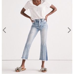 Lucky Brand Bridgette Cropped Flare Jean Size 4/27